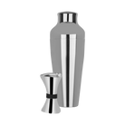Z9000 Tomkin Cocktail Set 2pc Stainless Steel Leisure Coast Hospitality & Packaging