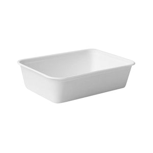 TR32B PacTrading Sugarcane Tray 215x140x52mm Leisure Coast Hospitality Environmentally Friendly Disposable Takeaway Food Packaging